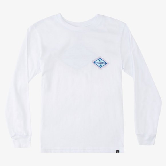QUIKSILVER Youth Unisex Wide World Long Sleeve T-Shirt - Picture 2 of 7
